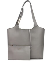 COCCINELLE CAMPIONARIO - BRUME Borsa a spalla, in pelle light grey - Borse Donna - 1