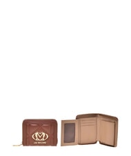 LOVE MOSCHINO EMBOSSED Portafoglio piccolo ziparound - Portafogli Donna