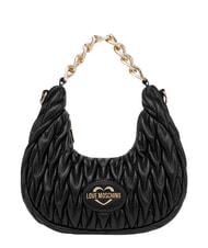 LOVE MOSCHINO DEMURE Borsa a mano, con tracolla a catena Nero - Borse Donna - 1