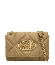 LOVE MOSCHINO EMBOSSED Borsa mini a spalla, con catena - Borse Donna
