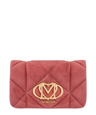 LOVE MOSCHINO EMBOSSED Borsa a spalla, doppia portabilit&agrave; - Borse Donna