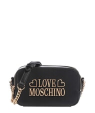LOVE MOSCHINO LOVELY LOVE Borsa mini a bauletto, con tracolla Nero - Borse Donna - 1