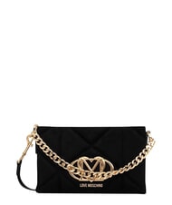 LOVE MOSCHINO EMBOSSED Pochette con catena - Borse Donna