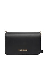 LOVE MOSCHINO CHUNKY TAB Borsa a spalla Nero - Borse Donna - 1