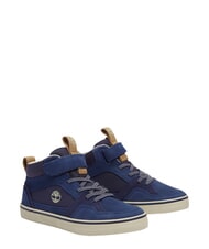 TIMBERLAND STONE JUMP MID Sneakers misto pelle dark blue - Scarpe Bambino - 1
