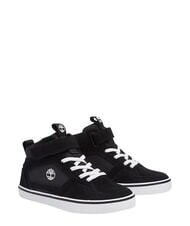 TIMBERLAND STONE JUMP MID Sneakers misto pelle black suede - Scarpe Bambino - 1