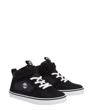 TIMBERLAND STONE JUMP MID Sneakers misto pelle black suede - Scarpe Bambino - 1