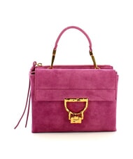 COCCINELLE CAMPIONARIO - ARLETTIS SUEDE DROPLET Borsa mini in pelle con tracolla pulp pink - Borse Donna - 1