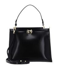 COCCINELLE CAMPIONARIO - BINXIE SHINY CALF Mini Bag con tracolla Nero - Borse Donna - 1