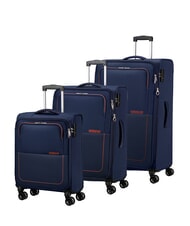 AMERICAN TOURISTER AIR WAVE Set Trolley Cabin + Medio + Grande  - Set Trolley