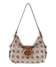 GUESS CAMDEN Borsa a spalla cognac/olive - Borse Donna - 1