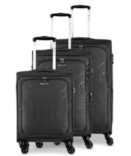 R RONCATO HEXA SOFT Set Trolley Cabin + Medio + Grande espandibili - Set Trolley