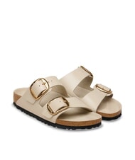 BIRKENSTOCK ARIZONA BIG BUCKLE  Sandali in pelle shine oyster - Scarpe Donna - 1