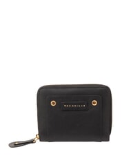 THE BRIDGE CECILIA Portafoglio Zip Around Small Nero Oro - Portafogli Donna - 1