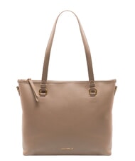 COCCINELLE MARINA Shopping Bag in pelle warm taupe - Borse Donna - 1