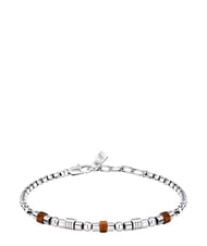 MORELLATO PIETRE Bracciale in acciaio e gemme - Bracciali Uomo