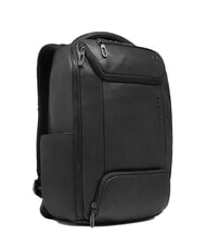 PIQUADRO CRONUS Zaino porta PC 14", in pelle Nero - Zaini da lavoro porta PC - 1