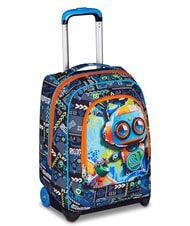 SJGANG FACCE DA SJ Zaino Trolley FIERY RED            - Zaini con carrello - 1