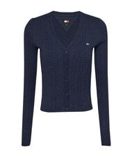 TOMMY HILFIGER TH JEANS Cardigan a maniche lunghe - Maglie Donna