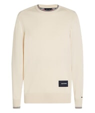 TOMMY HILFIGER TH Maglione in cotone a girocollo - Maglie Uomo