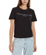 TOMMY HILFIGER TH 1985 T-Shirt in cotone - T-shirt e Top Donna