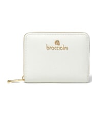 BRACCIALINI BASIC Portafoglio Donna in pelle bianco - Portafogli Donna - 1