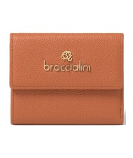 BRACCIALINI BASIC Portafoglio Small in pelle marrone - Portafogli Donna - 1