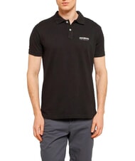 BIKKEMBERGS ICONIC Polo di cotone, a manica corta black - Polo Uomo - 1