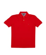 TOMMY HILFIGER TH Polo manica corta in cotone - Polo Uomo