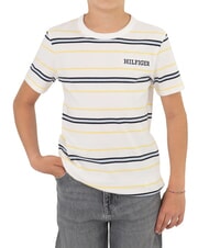 TOMMY HILFIGER KIDS BIMBO Maglietta in cotone - T-shirt Bambino