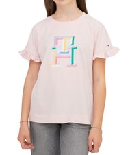 TOMMY HILFIGER KIDS BIMBA T-Shirt in cotone - T-shirt Bambino