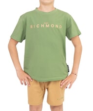 JOHN RICHMOND RUNDAVO T-Shirt + Pantaloncini green willow bough - Tute bambini - 1