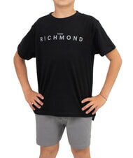 JOHN RICHMOND RUNDAVO T-Shirt + Pantaloncini black/silver - Tute bambini - 1