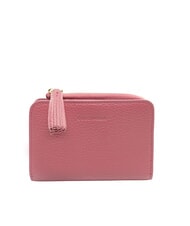 COCCINELLE TASSEL Portacarte in pelle martellata con nappina - Portafogli Donna