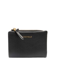COCCINELLE SOFTY Portafoglio medio in pelle martellata - Portafogli Donna