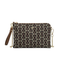 YNOT AUDREY Pochette con polsierina a tracollina tabacco - Borse Donna - 1