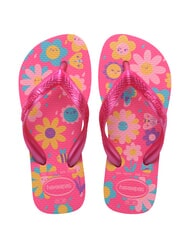HAVAIANAS FLORES Infradito pink flux/pink gum - Scarpe Bambino - 1