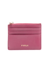FURLA GARDENIA Portacard piatto in pelle - Portafogli Donna