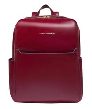 PIQUADRO BLUE SQUARE  Zaino porta PC 14", in pelle - Zaini da lavoro porta PC