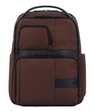 PIQUADRO WOLLEM Zaino in pelle e tessuto, porta pc 14" - Zaini da lavoro porta PC