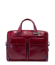 PIQUADRO BLUE SQUARE Cartella in pelle porta PC 14" - Cartelle Lavoro