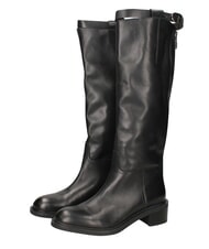MARC ELLIS ME25 Stivale alto, tacco 4.5, in pelle - Scarpe Donna