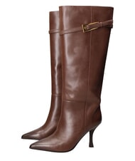 MARC ELLIS ME25 Stivale alto, tacco 9, in pelle - Scarpe Donna