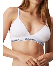 CALVIN KLEIN CK Reggiseno bralette cotone stretch - Reggiseni Donna