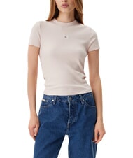 CALVIN KLEIN WOVEN LABEL T-shirt a manica corta - T-shirt e Top Donna