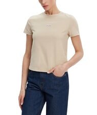 CALVIN KLEIN PLACED INSTITUTIONAL T-shirt a manica corta, in cotone - T-shirt e Top Donna
