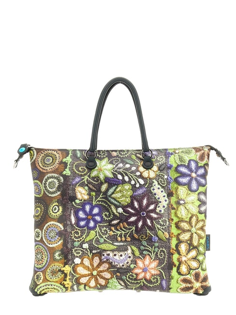 GABS G3 PLUS LARGE MULTICOLOR Borsa piattina shopping trasformabile multicolor - Borse Donna