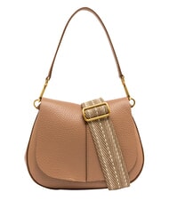 GIANNI CHIARINI HELENA ROUND Borsa a spalla, con tracolla, in pelle - Borse Donna