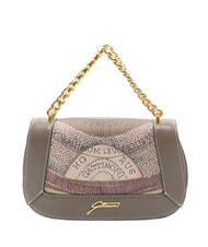 GATTINONI PLANETARIUM Borsa small a mano wild watercolor/ dk taupe - Borse Donna - 1