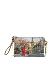 YNOT YESBAG Borsa clutch a tracolla con tasca english rose - Borse Donna - 1